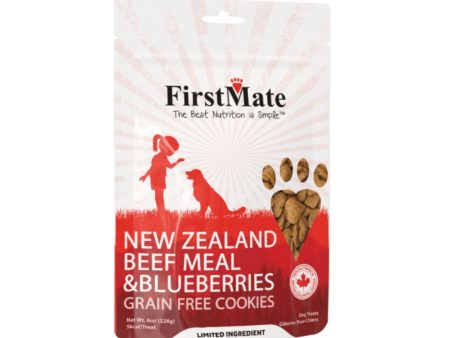 Firstmate Dog Grain Free Beef Blueberry Treat 8Oz Sale