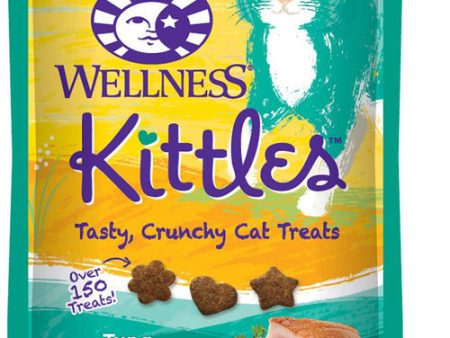 Wellness Kittles Tuna Cranberry 2oz Crunchy Cat Snack Hot on Sale