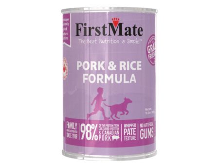 Firstmate Dog Limited Ingredient Pork Rice 12.2Oz 12 Pack For Sale