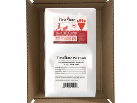 Firstmate Dog Grain Free Beef Blueberry Treat 10Lb For Discount