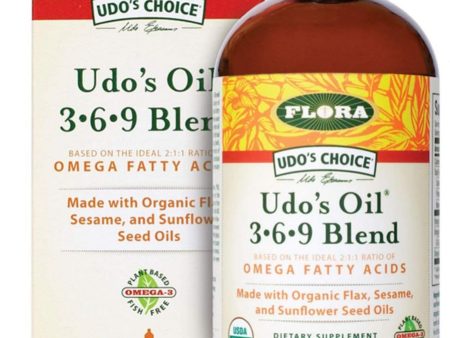 Flora, Udo s Oil 3-6-9 Blend, Omega Fatty Acid, 8.5 fl oz For Sale