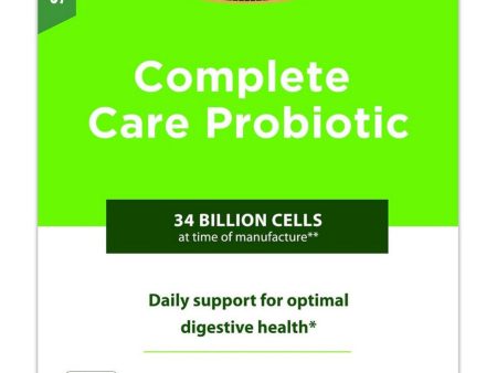 Flora, Complete Care Probiotic, 34 Billion Cells, 30 Vegetarian Capsules Online Hot Sale