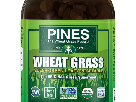 PINES Wheat Grass, Wheat Grass 500 mg, 500 Tablets Cheap