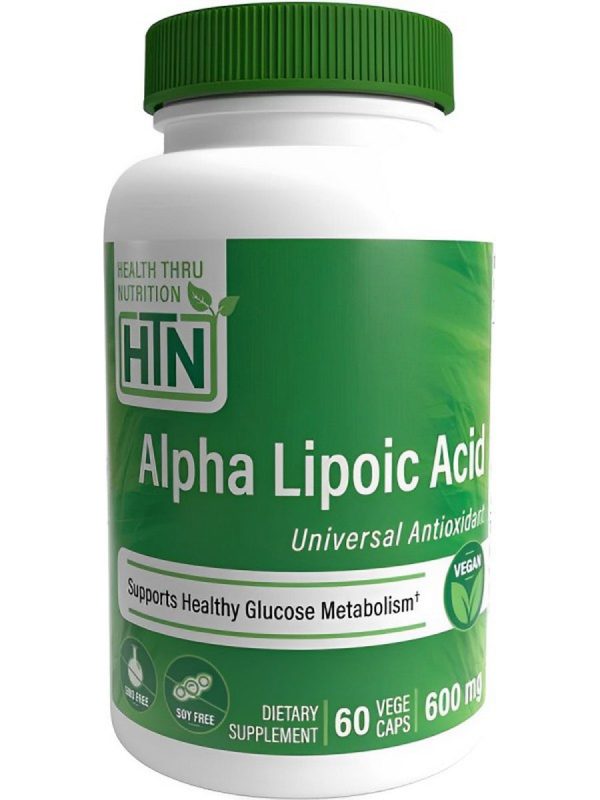 Health Thru Nutrition, Alpha Lipoic Acid 600 mg, 60 VegeCaps Sale