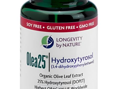 Longevity by Nature, Olea25 Hydroxytyrosol, 90 Capsules Fashion