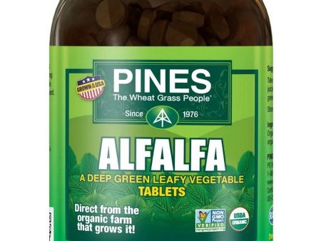 PINES Wheat Grass, Alfalfa, 500 Tablets Online Hot Sale