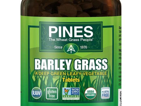 PINES Wheat Grass, Barley Grass, 250 Tablets Sale