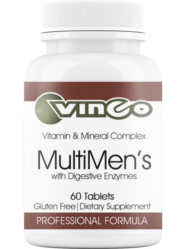 Vinco, MultiMen s with Digestive Enzymes, 60 Tablets For Cheap