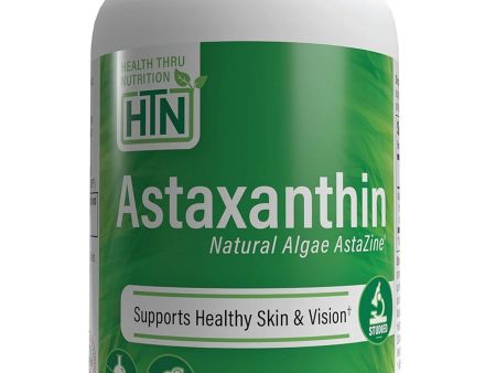 Health Thru Nutrition, Astaxanthin as Natural Algae AstaZine 12 mg, 30 Softgels Online now