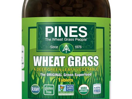 PINES Wheat Grass, Wheat Grass 500mg, 1400 Tablets Cheap