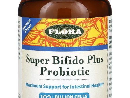 Flora, Super Bifido Plus Probiotic, 102 Billion Cells, 30 Capsules Online Hot Sale