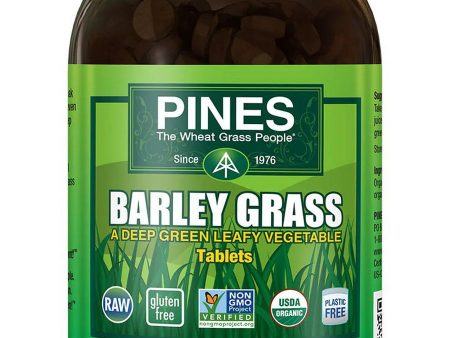 PINES Wheat Grass, Barley Grass, 500 Tablets For Discount