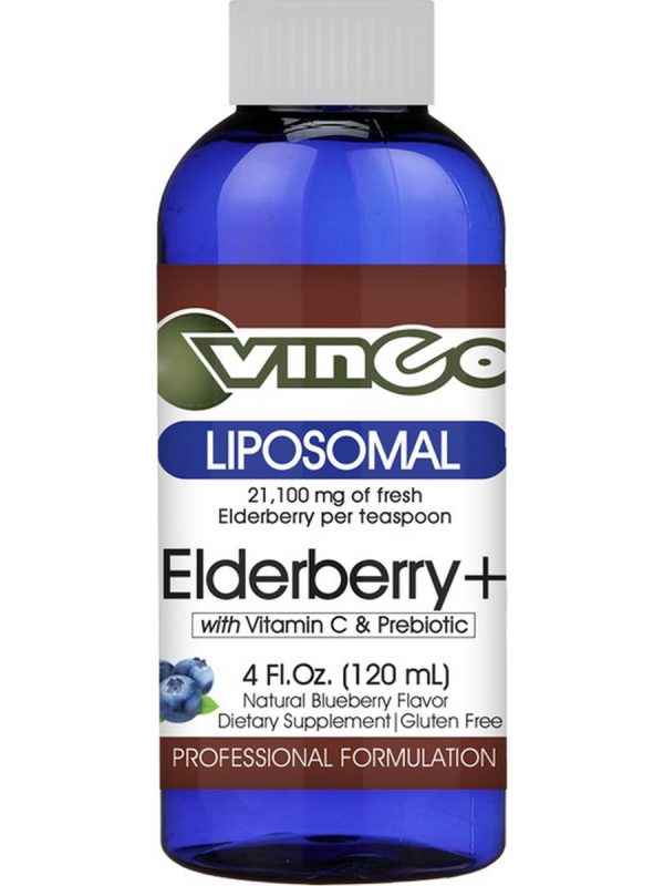 Vinco, Liposomal Elderberry+ with Vitamin C & Prebiotic, 4 fl oz Online