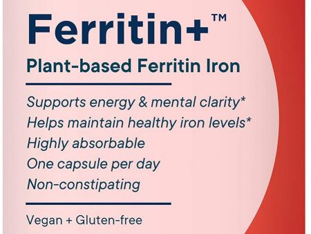 Flora, Ferritin+, Plant-based Ferritin Iron, 30 Delayed Release Vegan Capsules For Discount