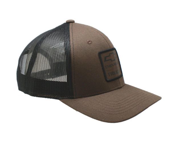 Hat - Chevrolet Trucks Logo Mesh Trucker Ball Cap Cheap