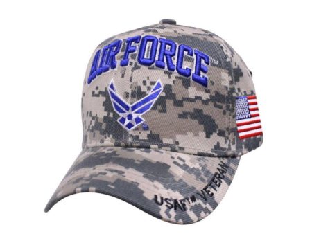 AIR FORCE Veteran Digital Pride Officially Licensed Ball Cap Hat Online