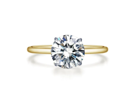 Lafonn Solitaire Engagement Ring (Yellow) For Cheap