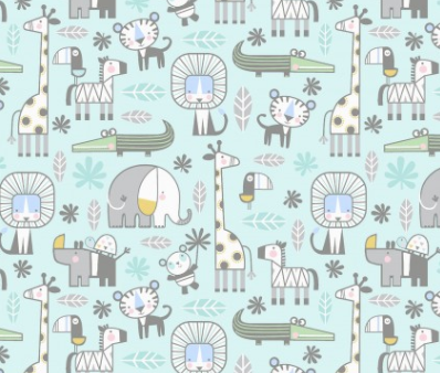 BEN10442F-80 Snuggle in the Jungle Flannel Designer: Jessica Flick Baby s Snuggle Jungle For Discount