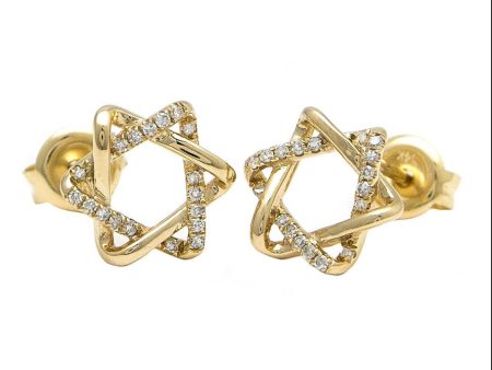 Star of David Earrings Hot on Sale