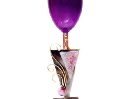 Gary Rosenthal Purple Miriam s Goblet For Cheap