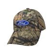 Ford Logo Hat Mossy Oak Camouflage Ball Cap Online now