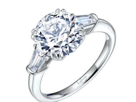 Lafonn Classic Three-Stone Engagement Ring For Discount