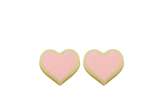 14k Gold Mini Clara Heart Studs Sale