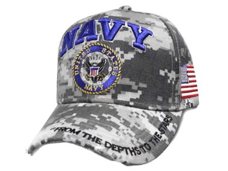 NAVY Motto Cap Digital Pride Officially Licensed Ball Cap Hat Hot on Sale