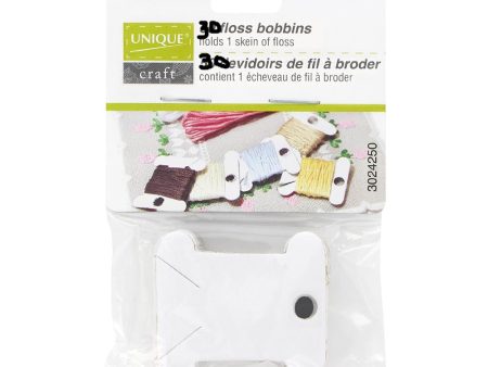 Unique craft plastic floss bobbins For Sale