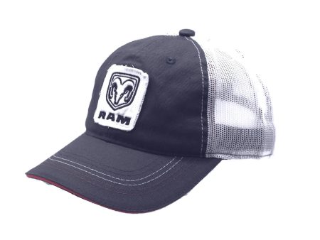 Hat - Ram Trucks Logo Mesh Trucker Ball Cap Online Hot Sale