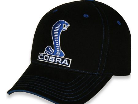 Hat - Ford Cobra Shelby Mustang Licensed Embroidered Adjustable Cap Hot on Sale