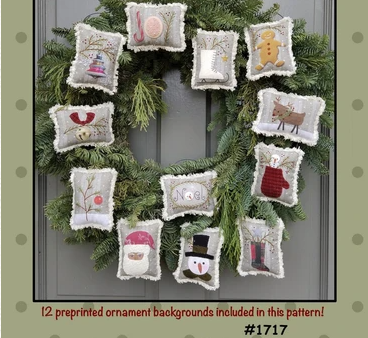 All Through the Night  Christmas Ornaments  Kit For Sale