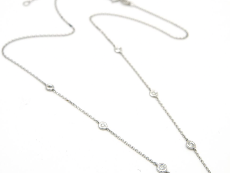 14k Gold Diamonds By the Yard Necklace Online Sale