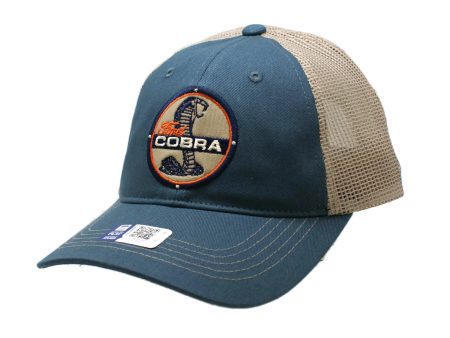 Hat - Ford Mustang Cobra Snake Mesh Ball Cap Online