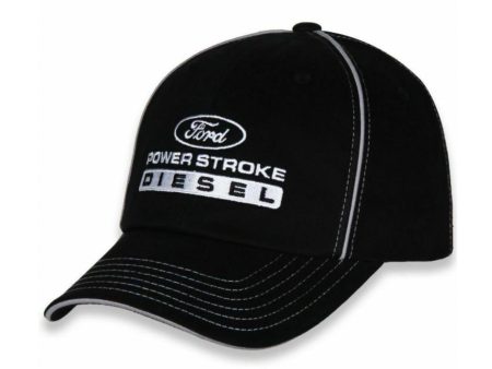 Ford Power Stroke Diesel Hat Adjustable CFS Ball Cap Black Discount