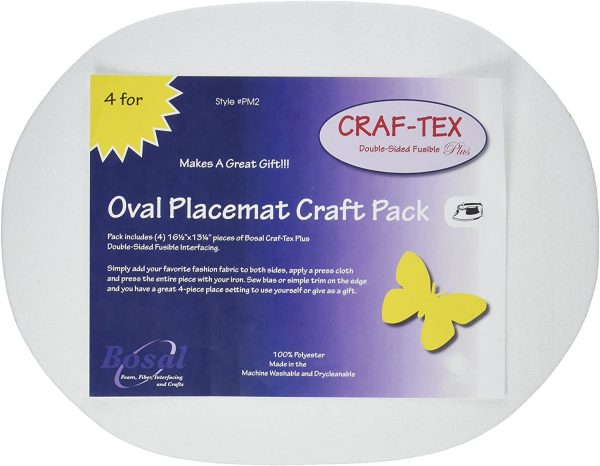 Craft-Tex oval placemat 4pcs Online Hot Sale