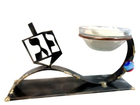 Gary Rosenthal Hanukkah Bowl For Discount