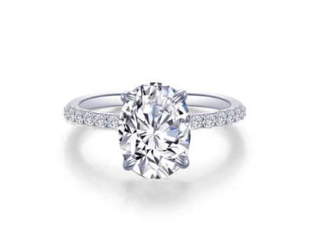 Lafonn Single Row Solitaire Engagement Ring For Cheap