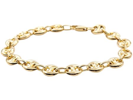 14k Yellow Gold  Gucci  Link Chain Bracelet Online now