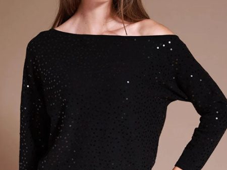 Minnie Rose  Sequin Top Fashion