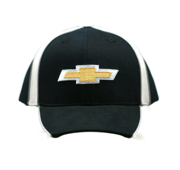 Chevrolet Performance Stripe Adjustable CFS Ball Cap Black & Gray Cheap