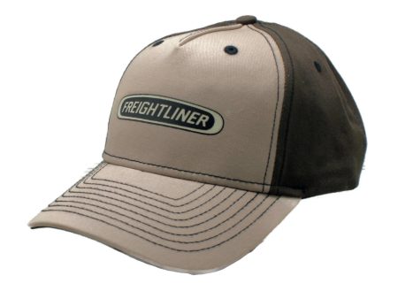 Hat - Freightliner Semi Trucks Brown & Khaki Snapback Cap Online now