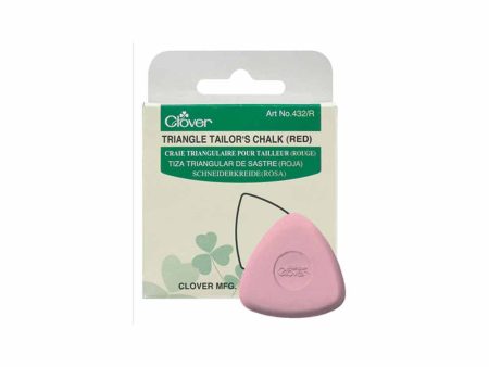 Clover Triangle Tailors Chalk (red)* Cheap