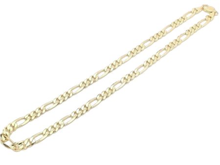 14k Figaro Chain Necklace Fashion