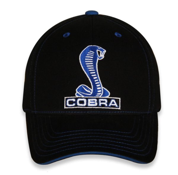 Hat - Ford Cobra Shelby Mustang Licensed Embroidered Adjustable Cap Hot on Sale