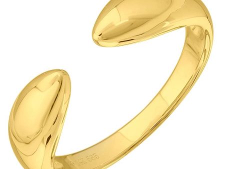 14k Yellow Gold Claw Ring Online Sale