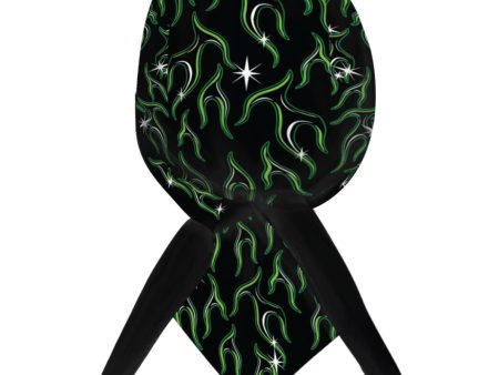 Headwrap DANBANNA DELUXE Toxic Twilight Du-Rag Bandana For Sale