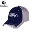 Ford Hat Oval Logo Embroidered CFS Ball Cal Navy Blue & Grey Cheap