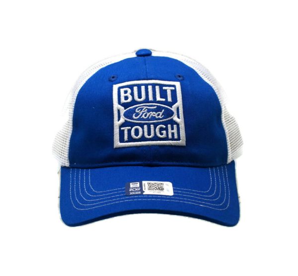 Hat - BUILT FORD TOUGH Adjustable Snapback Trucker Cap Cheap