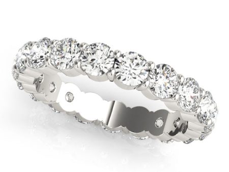 6 Carat Diamond Eternity Band (GIA Certified) Discount